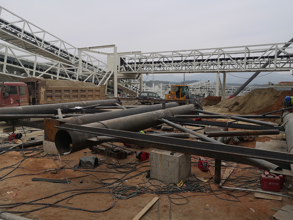 扬州螺旋钢板仓湛江5000吨项目进展
