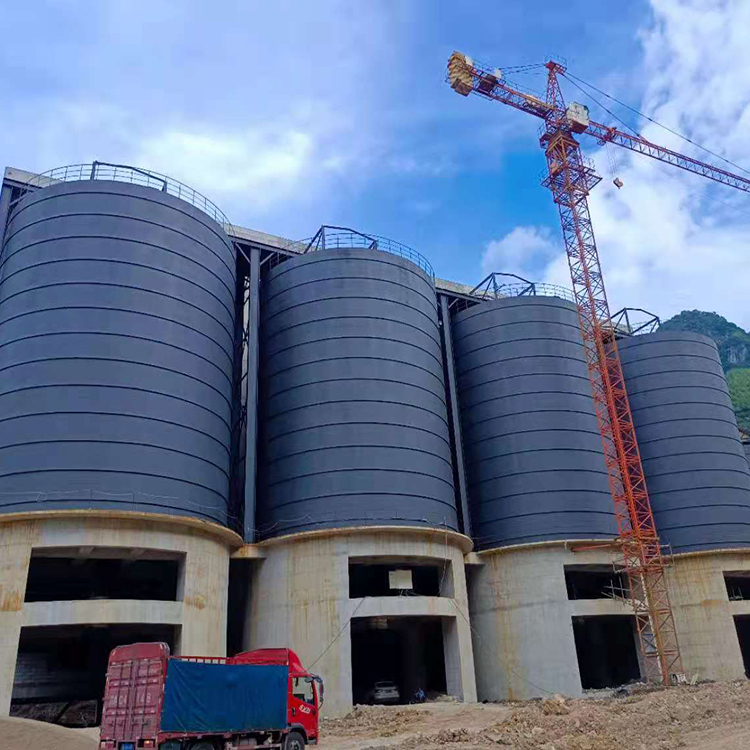 扬州骨料钢板仓建造施工周期从规划到竣工的每一步